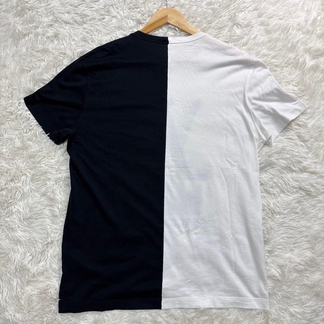美品 ルイヴィトン PEACE AND LOVE バイカラー Tシャツ