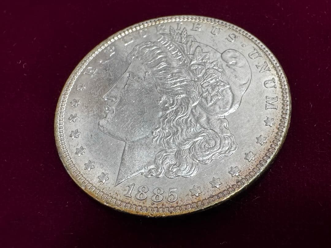 1885年Silver Morgan Dollar $1 モルガンダラー