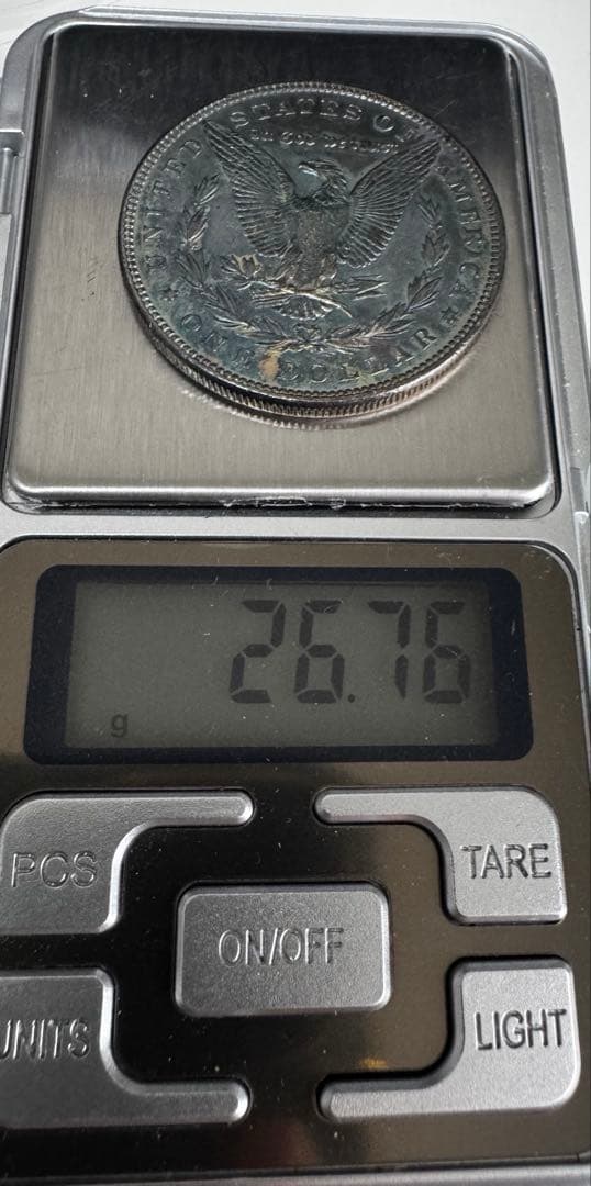 1885年Silver Morgan Dollar $1 モルガンダラー