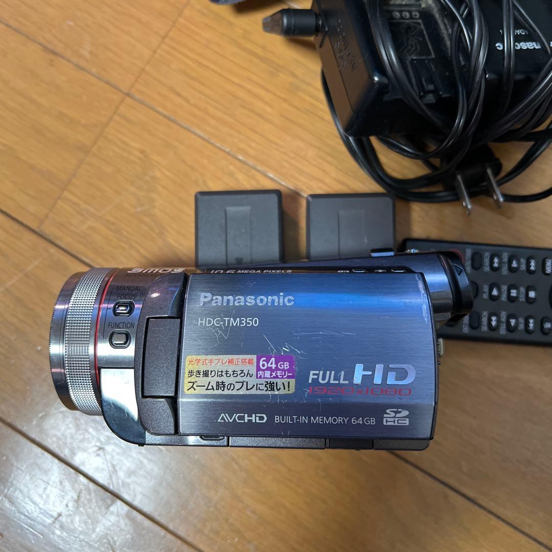 Panasonic HDC-TM350 ビデオカメラ 本体