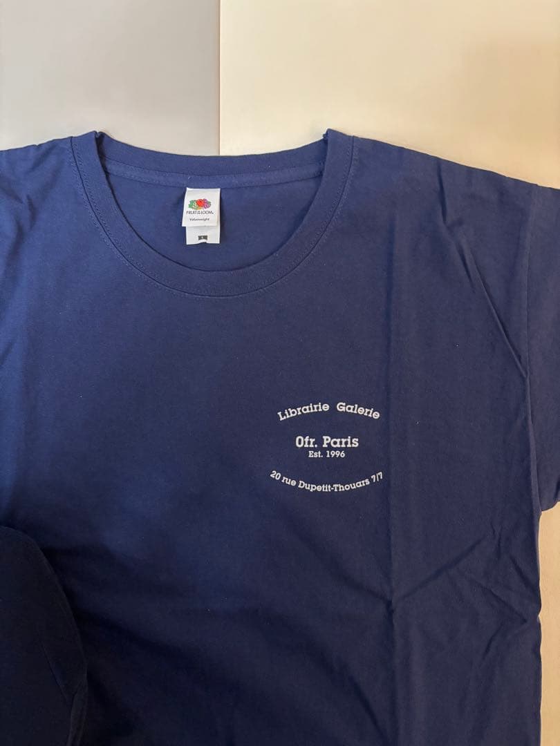 【寺西拓人さん着用ブランド】Ofr.Paris Tシャツ ネイビー L
