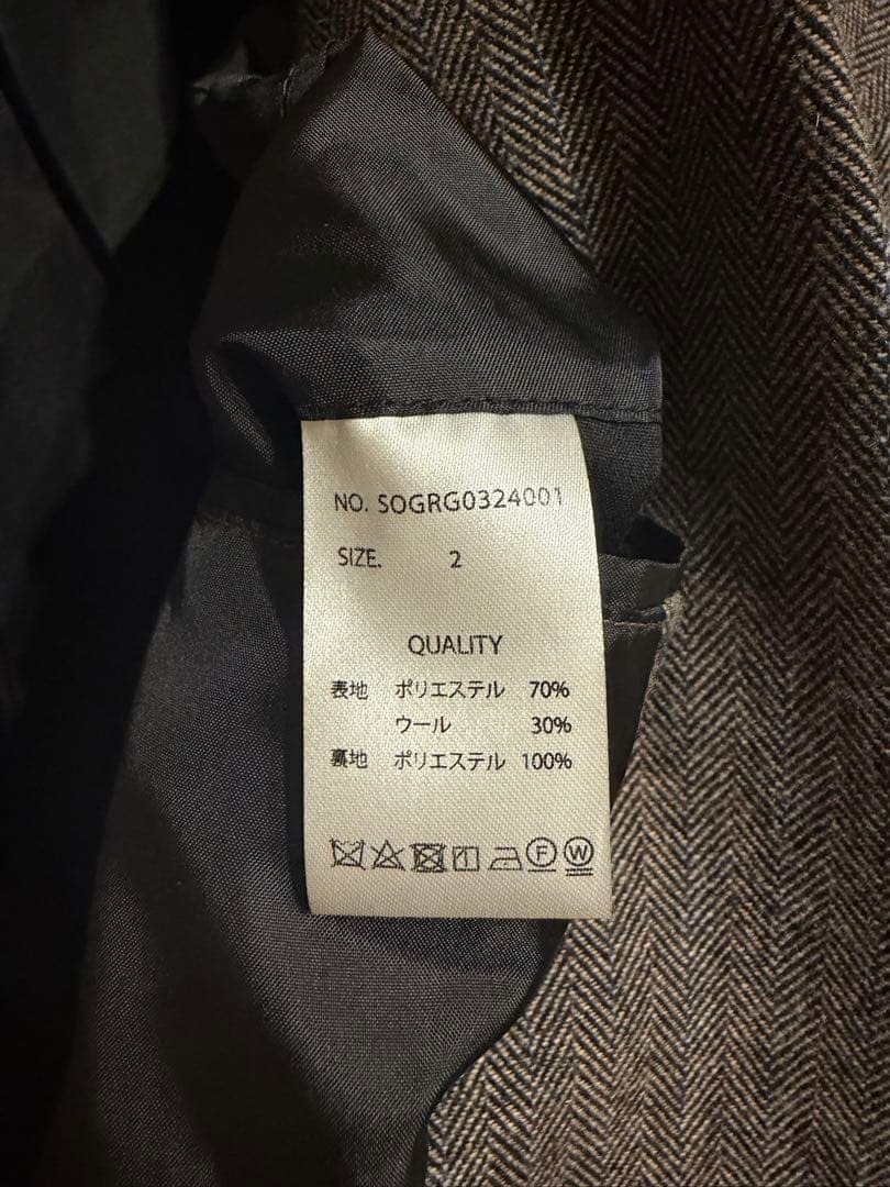 soerte　ジャケット&スラックス　セットアップ