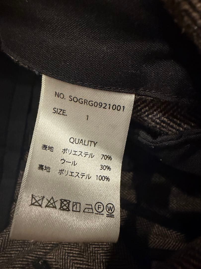 soerte　ジャケット&スラックス　セットアップ