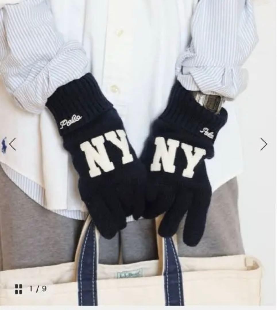 新品未使用♡ ポロ ラルフ ローレン　NY グローブ　手袋