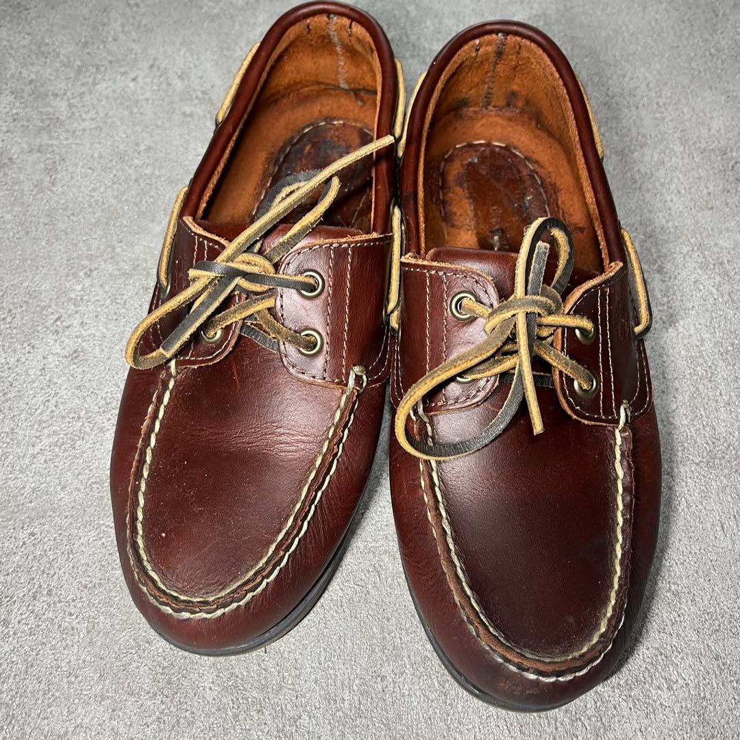Timberland デッキシューズ 3eye モカシン vintage