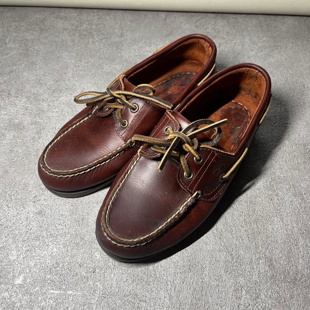 Timberland デッキシューズ 3eye モカシン vintage