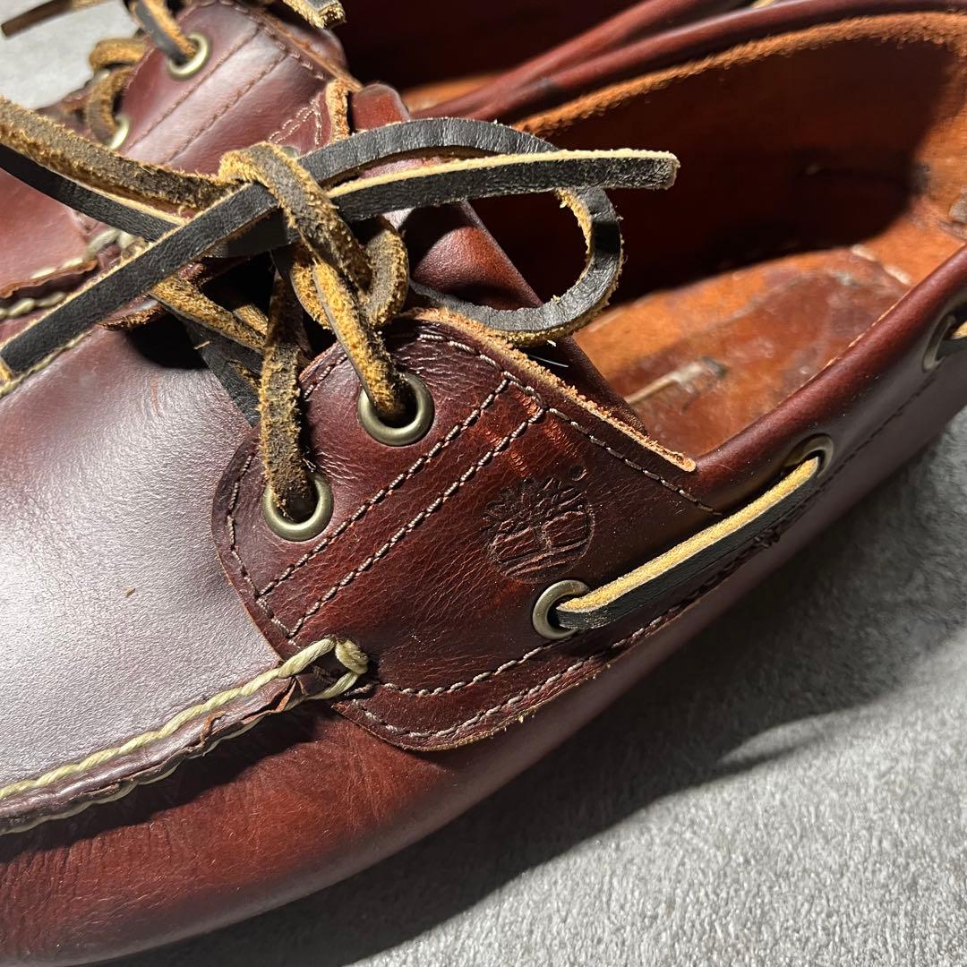 Timberland デッキシューズ 3eye モカシン vintage