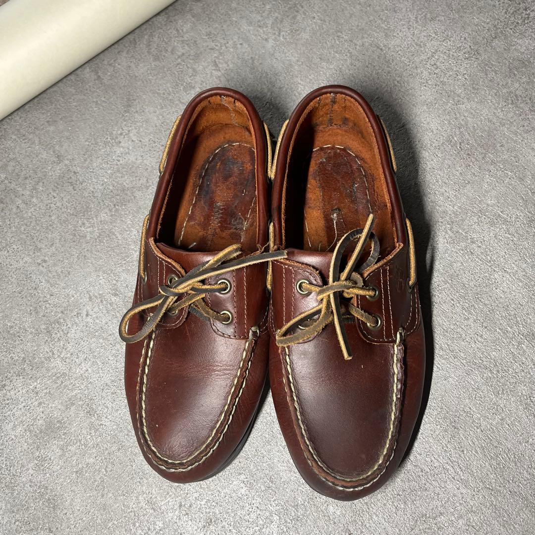 Timberland デッキシューズ 3eye モカシン vintage