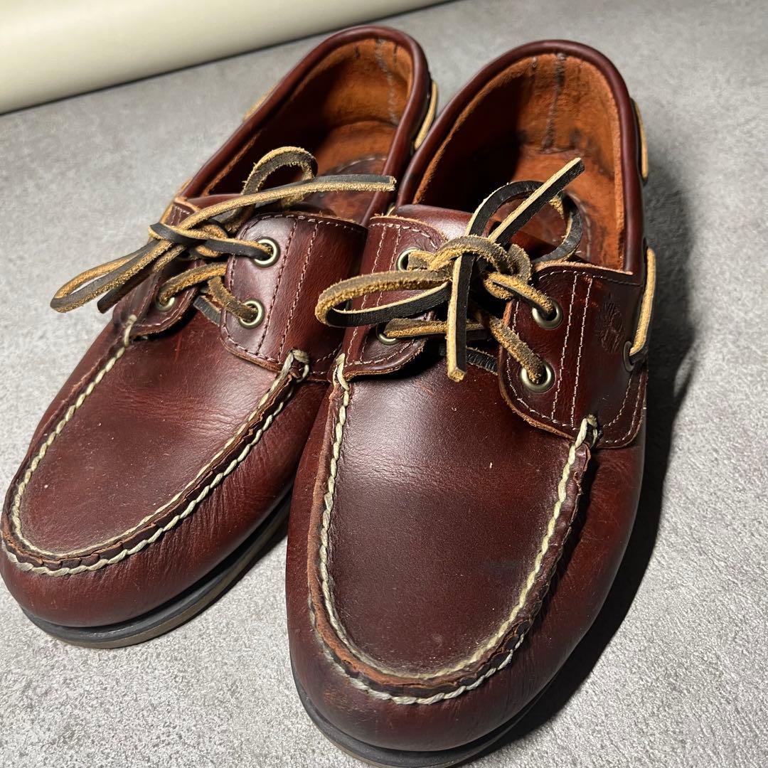 Timberland デッキシューズ 3eye モカシン vintage