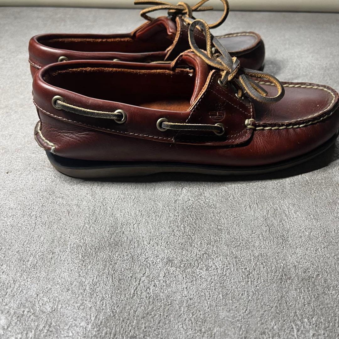 Timberland デッキシューズ 3eye モカシン vintage