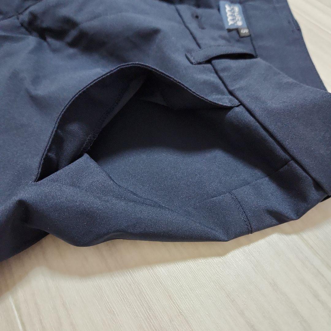 美品☆muta MARINE☆ゴルフハーフパンツストレッチ吸汗速乾 5(M)紺