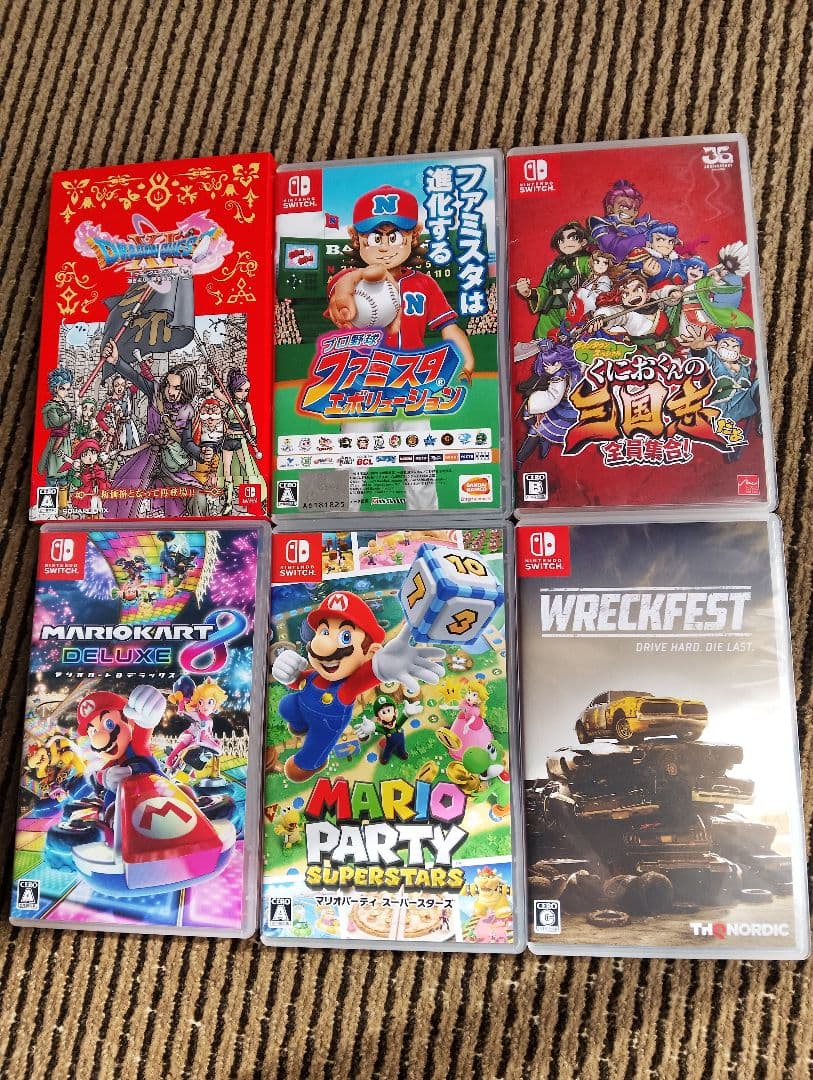 Nintendo Switch 本体 + ソフト6セット
