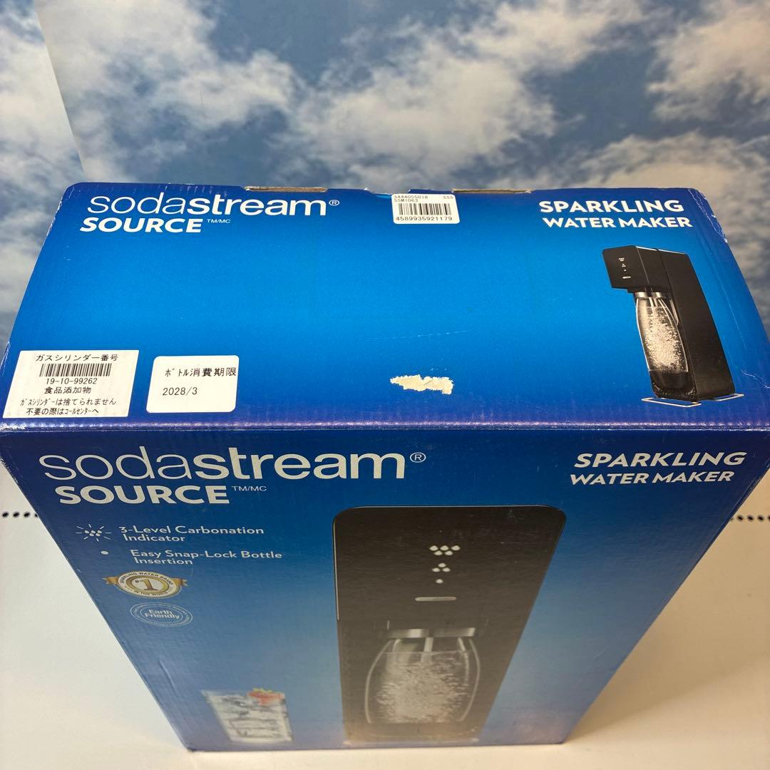 SodaStream Source 炭酸水メーカー ブラック