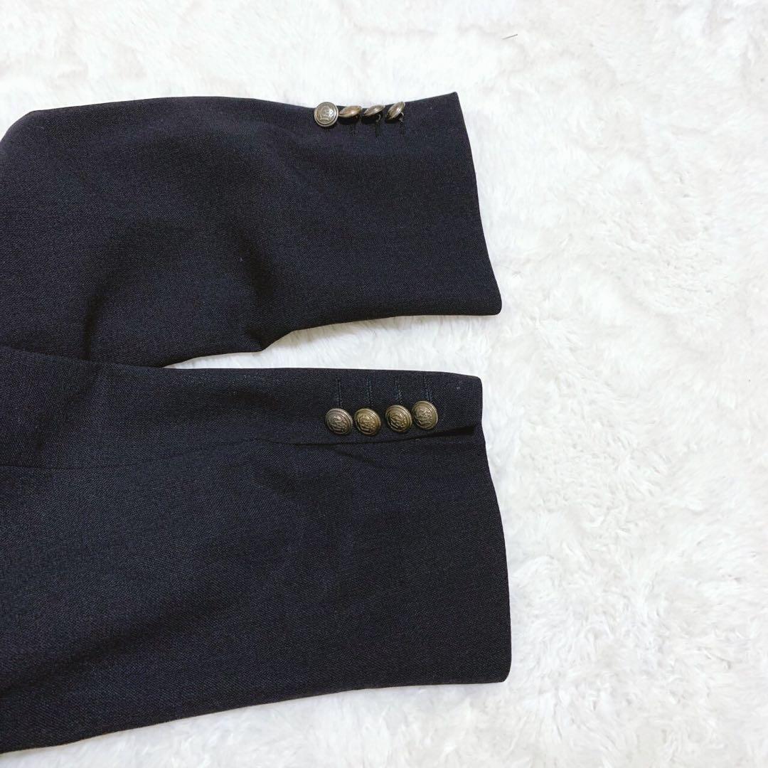 ✨希少✨dunhill ダンヒル　2XL 紺ブレ 金ボタン　テーラードジャケット