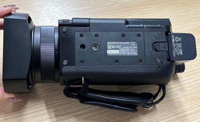 【動作確認済】SONY FDR-AX100 4K Handycam ビデオカメラ