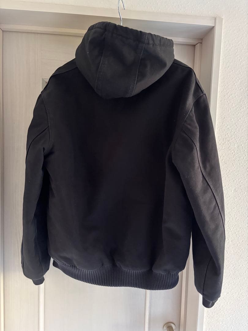 アメリカ製　carhartt カーハート　アクティブジャケット　M 黒　USA製