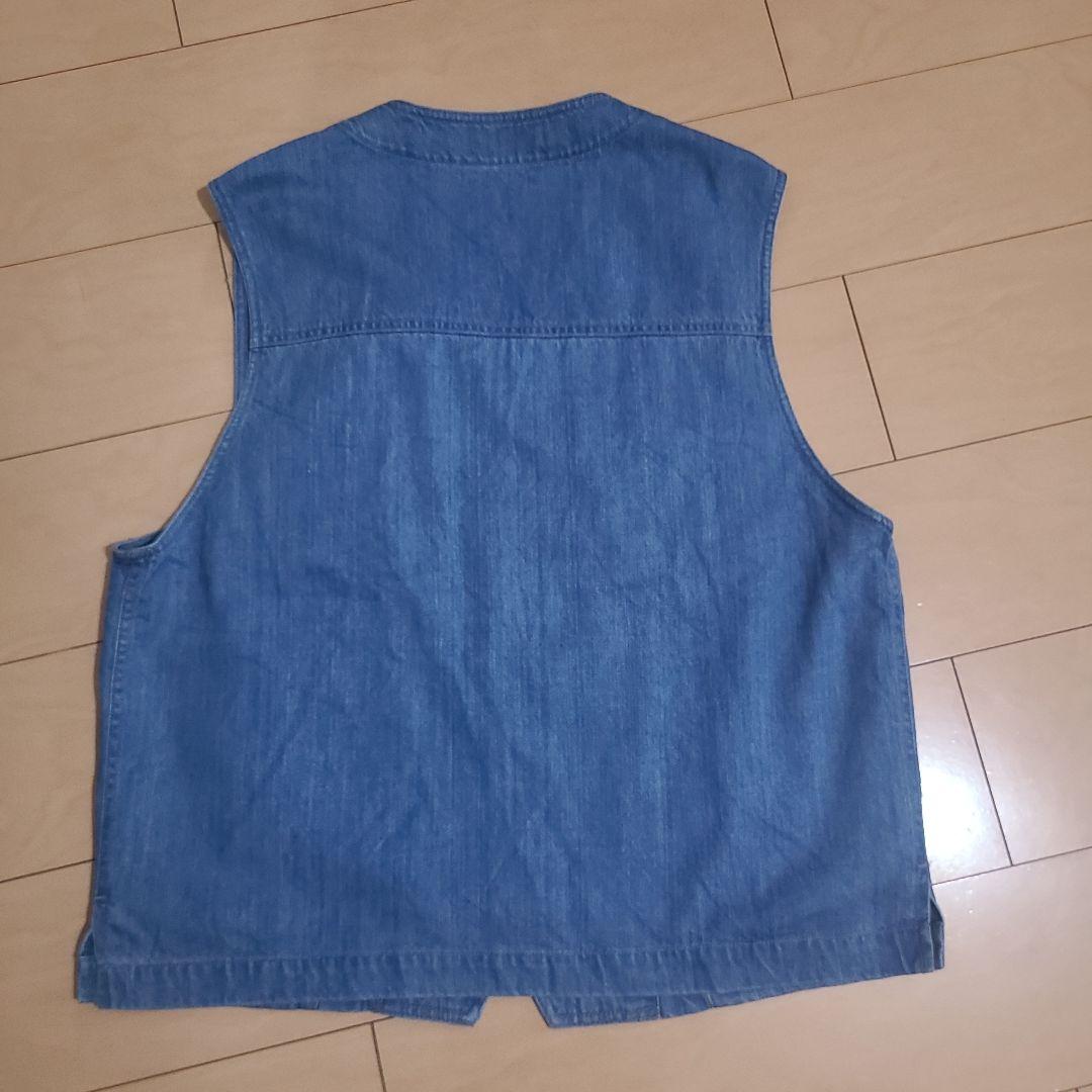 90s MCM デニムセットアップ　インディゴ　トラウザーズ