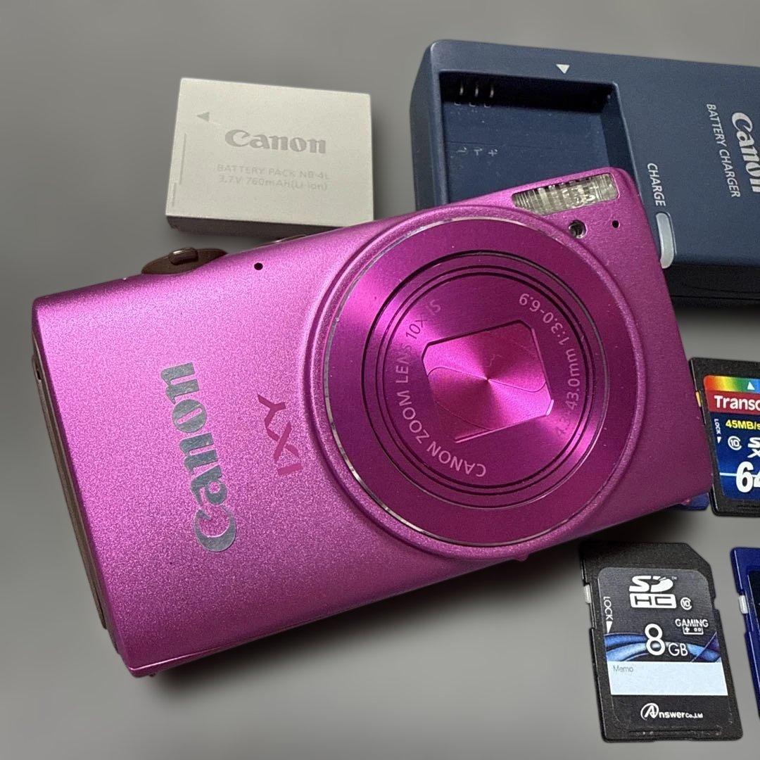 Canon IXY 610F デジカメ ピンク WiFi搭載