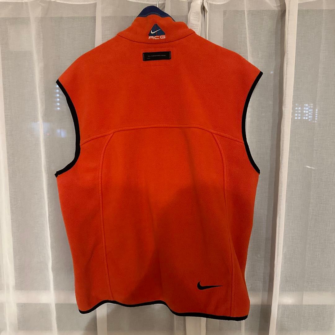 まさし　ナイキ ACG ベスト オレンジ