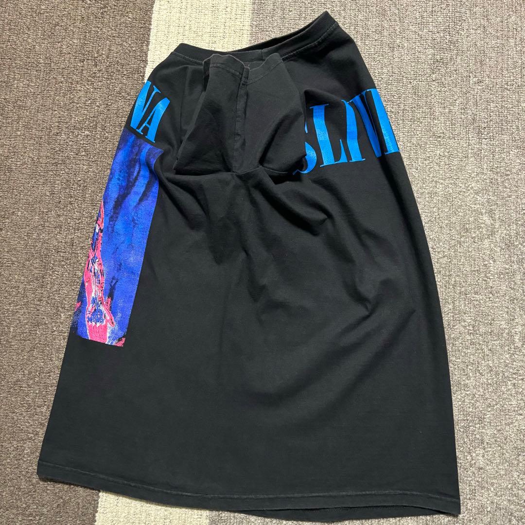 NIRVANA SLIVER バンドTシャツ ブラック