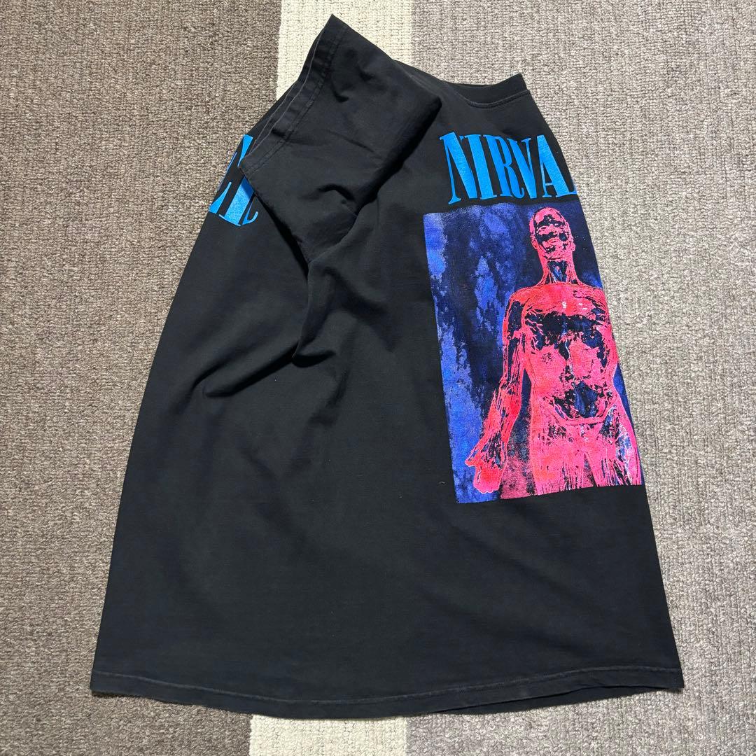 NIRVANA SLIVER バンドTシャツ ブラック