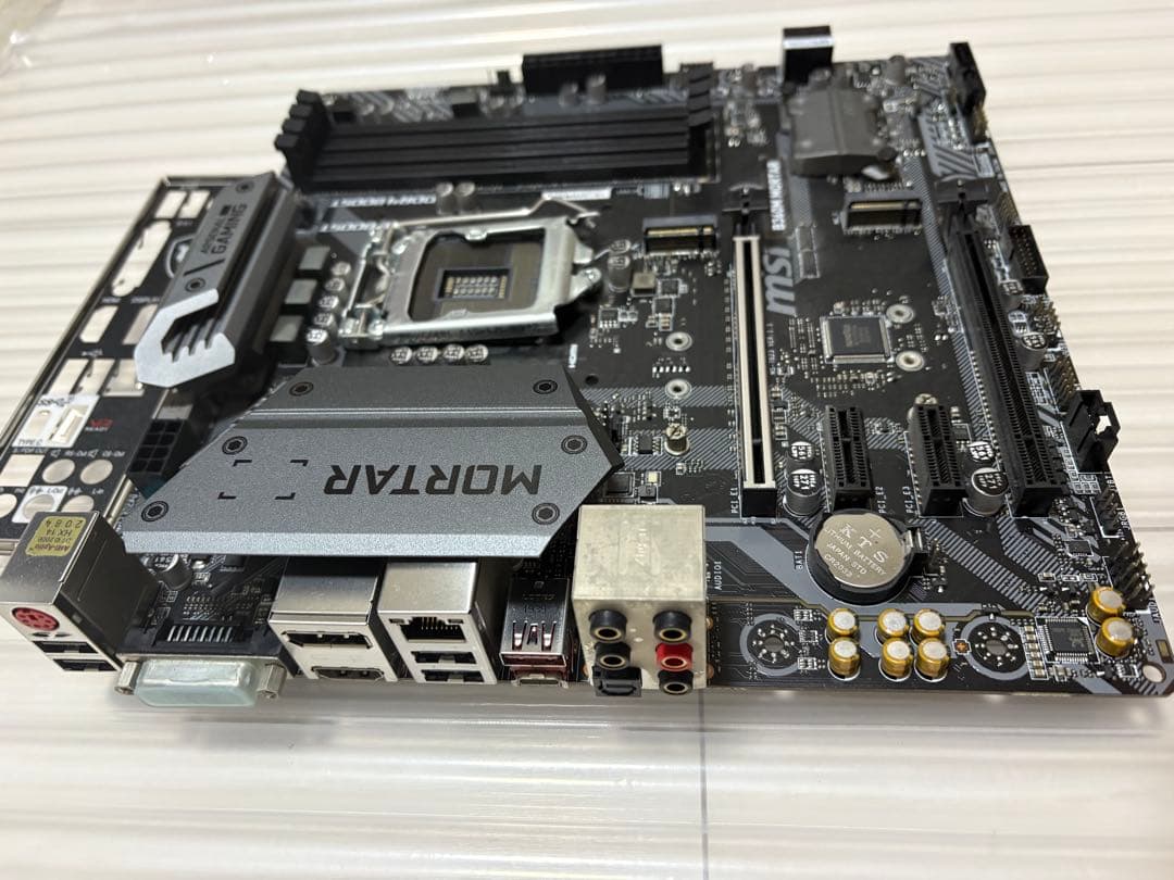 intel i5 9400F➕MSI B360M MORTARマザーボード動作品