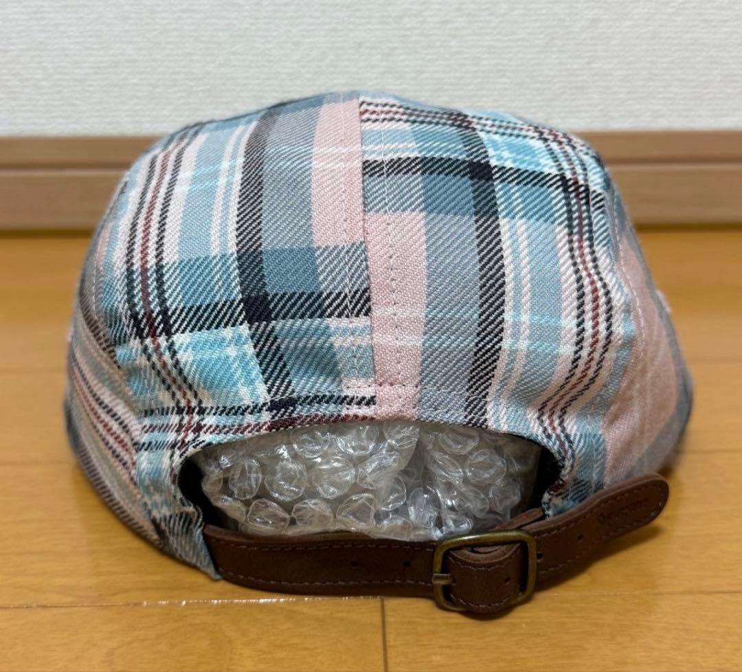 ゆ*ん様 Supreme Lochcarron Camp Cap ローズプレイド
