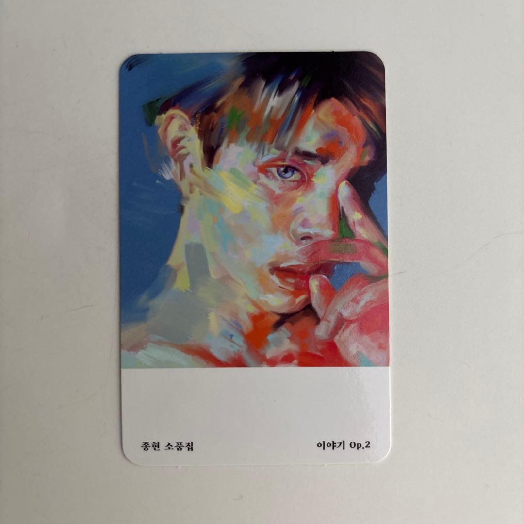 SHINee ジョンヒョン　Op.2 小品集 이야기 종현　トレカ付き