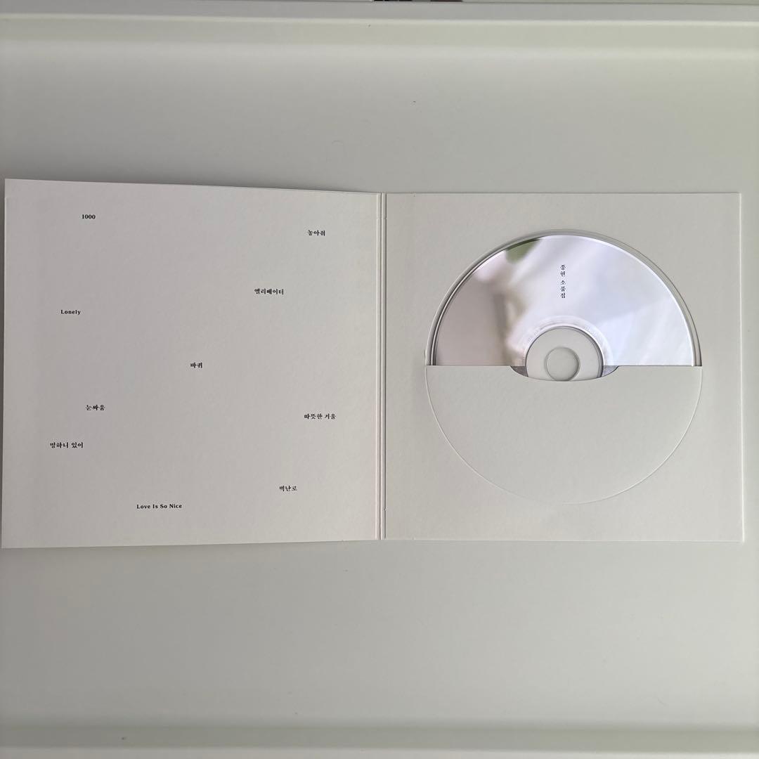 SHINee ジョンヒョン　Op.2 小品集 이야기 종현　トレカ付き