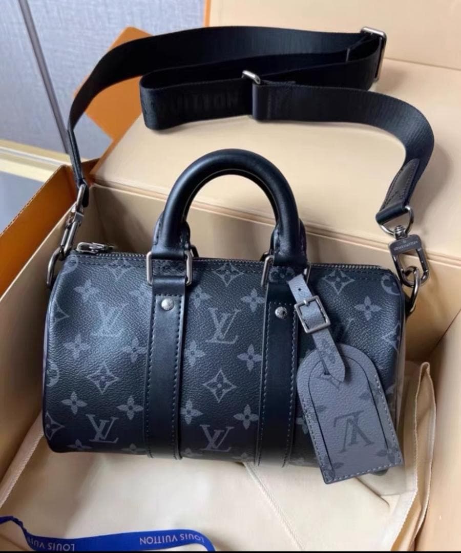 ✨、Louis V~uitton ボストンバッグ ブラック0.