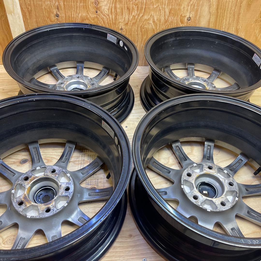 SPORT abelia15インチ 6j＋45シルバー 　114.3 A【2本】