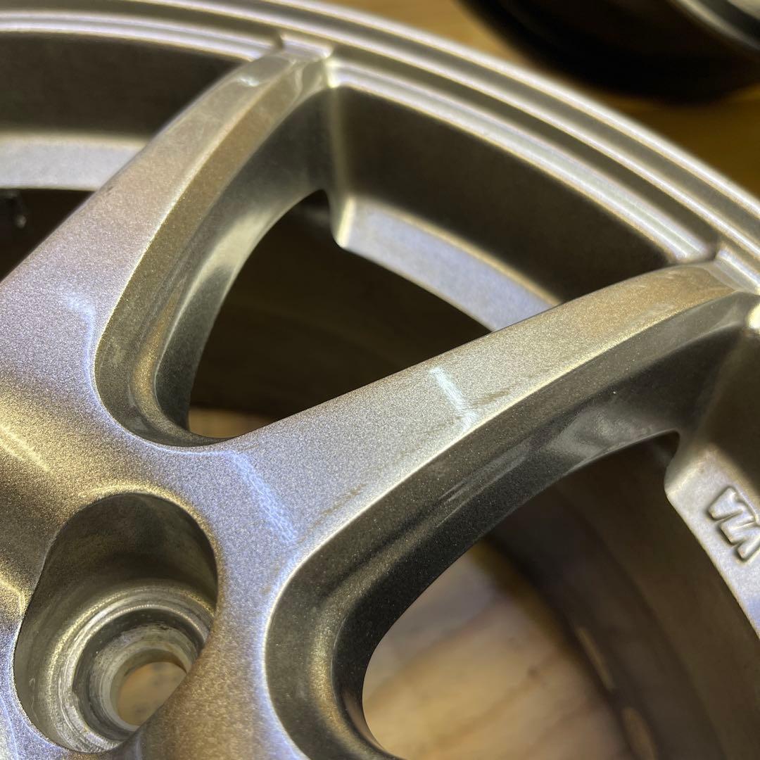 SPORT abelia15インチ 6j＋45シルバー 　114.3 A【2本】
