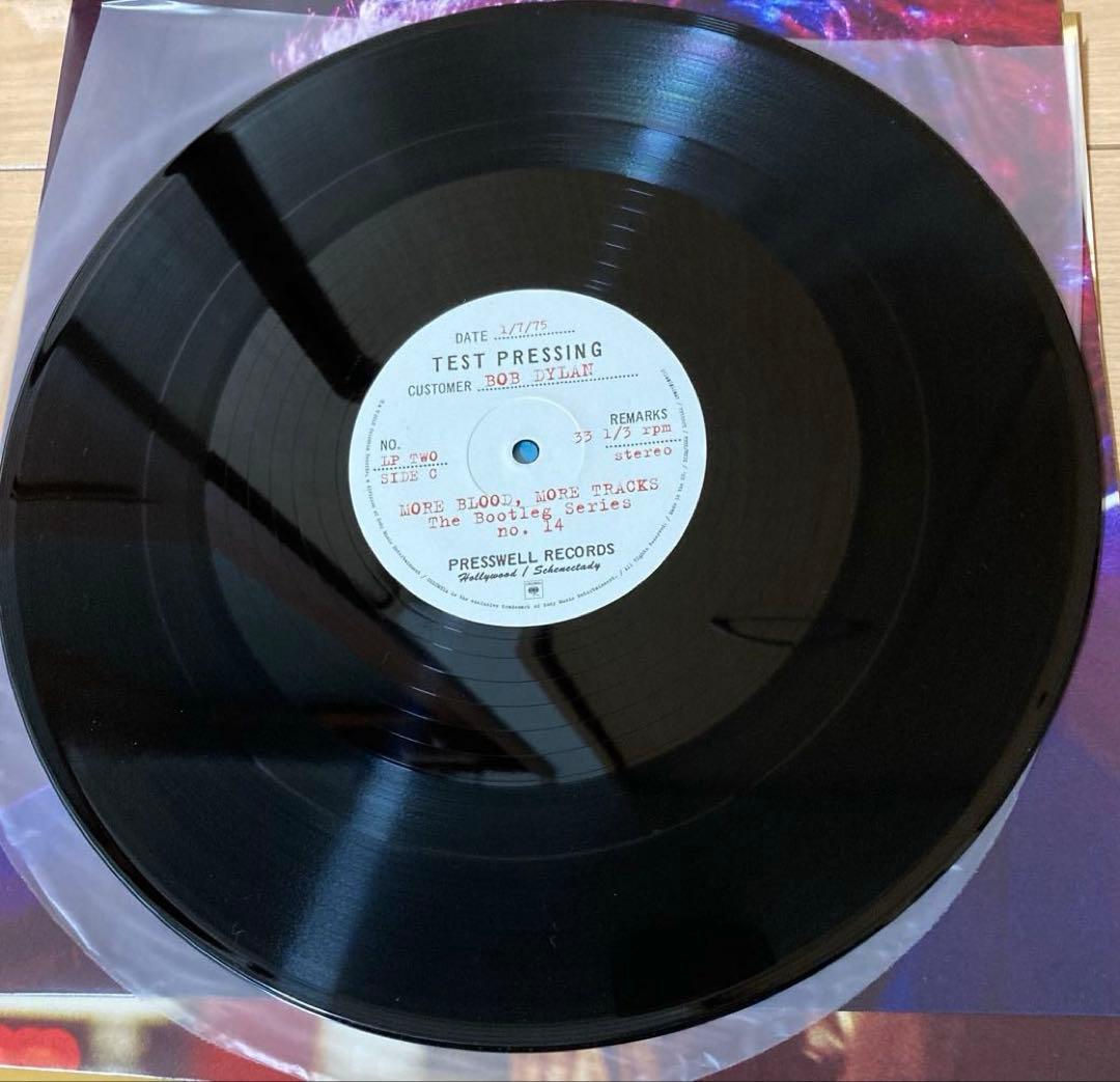 Bob Dylan More Blood,More Tracks レコード LP