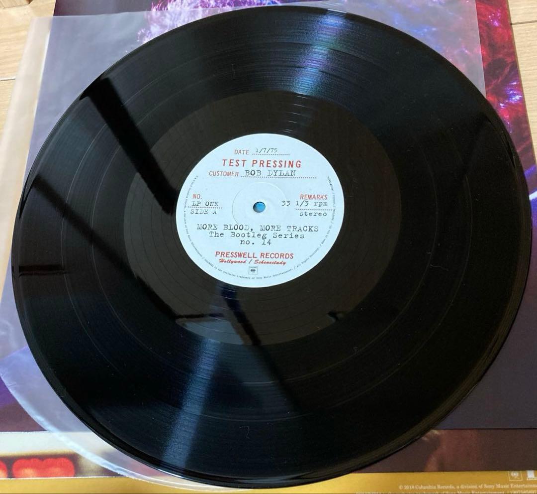 Bob Dylan More Blood,More Tracks レコード LP