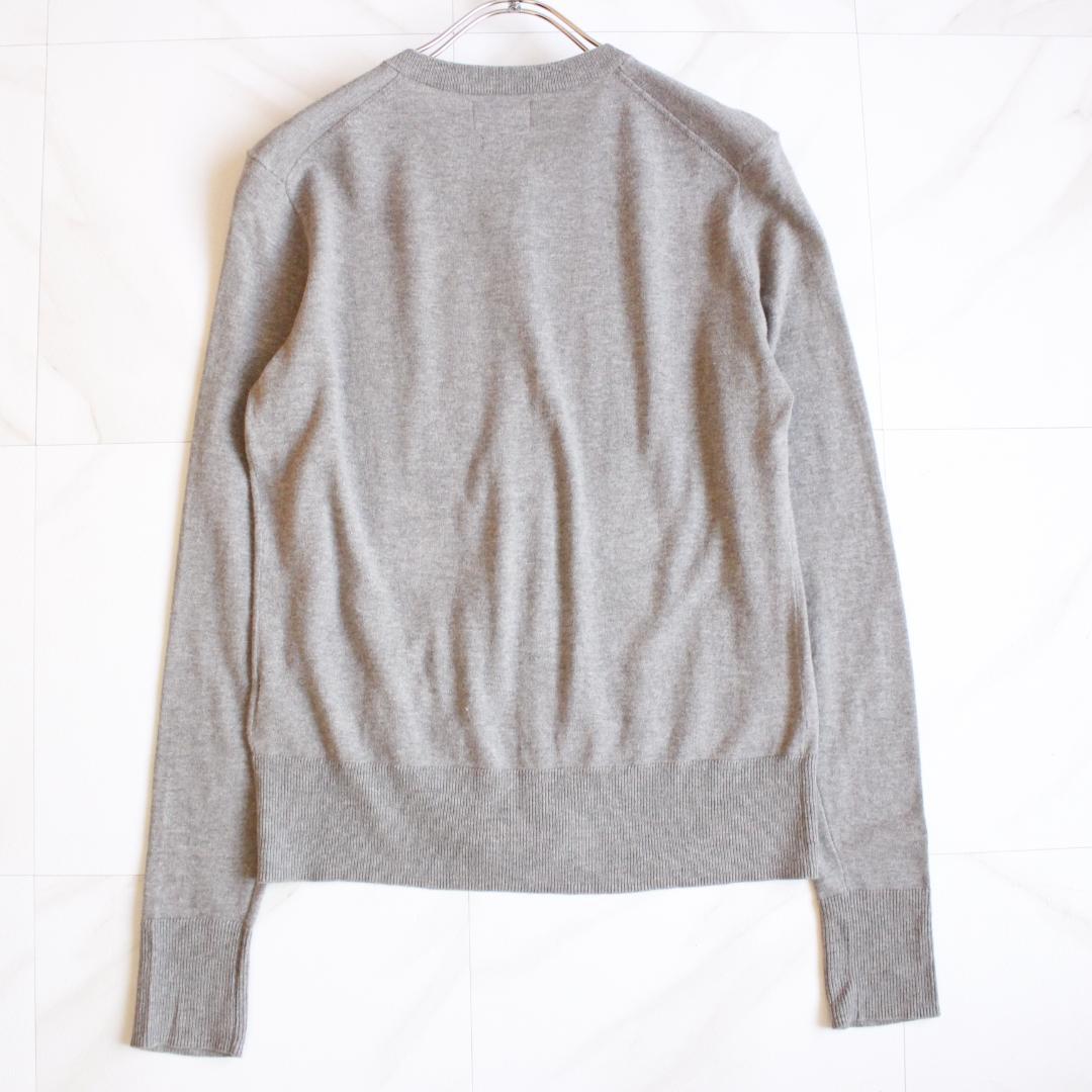 POLO RALPH LAUREN ピマコットン カーディガン XS グレー
