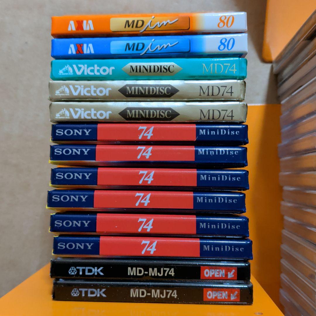 ミニディスクMD 未使用　AXIA　SONYプリズムVICTOR TDK