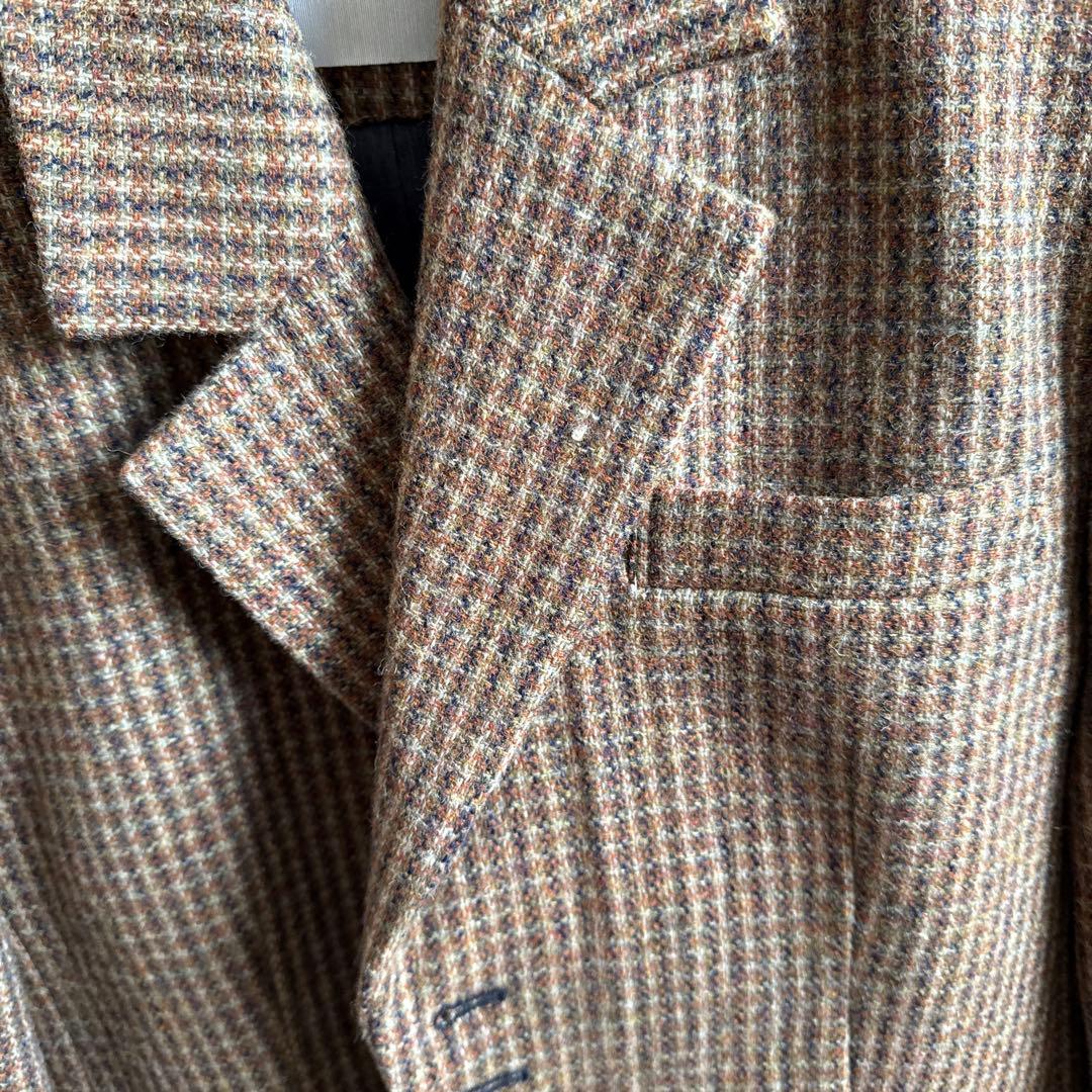 ジャケット・アウター Wool100%CheckJacket