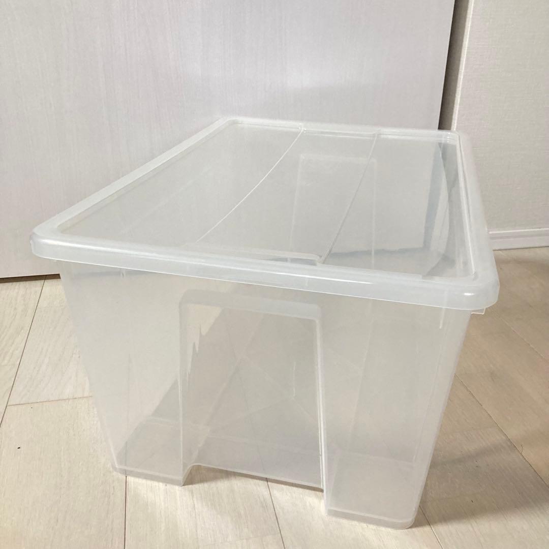 IKEA SAMLA サムラ ボックス45L 8個セット　蓋つき