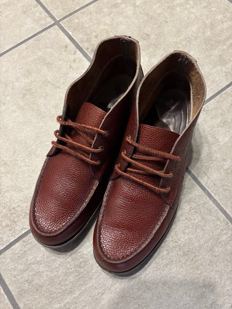 SEBAGOブラウン レザーモカシン made in USA ビンテージ