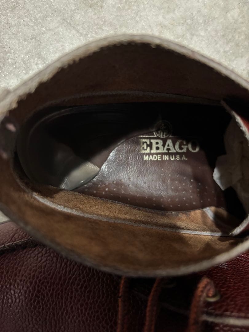 SEBAGOブラウン レザーモカシン made in USA ビンテージ