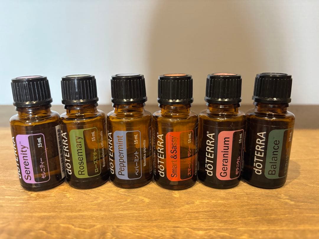 doTERRA エッセンシャルオイル 25本セット ウッドボックス