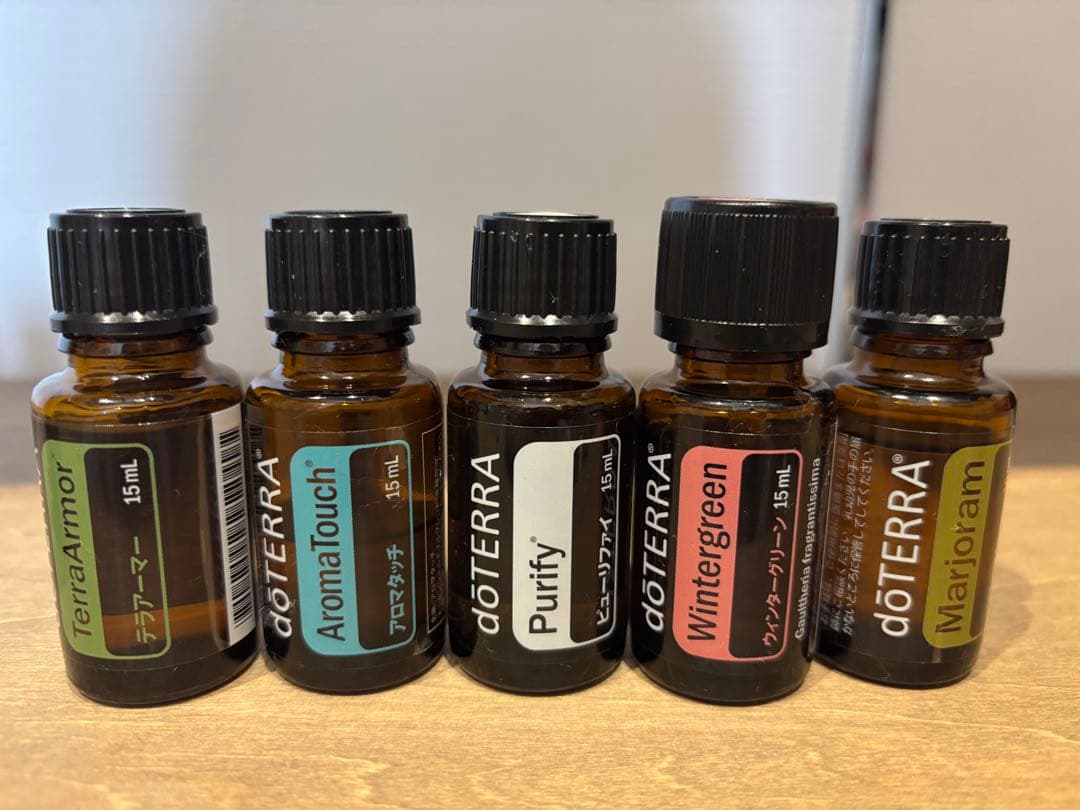 doTERRA エッセンシャルオイル 25本セット ウッドボックス