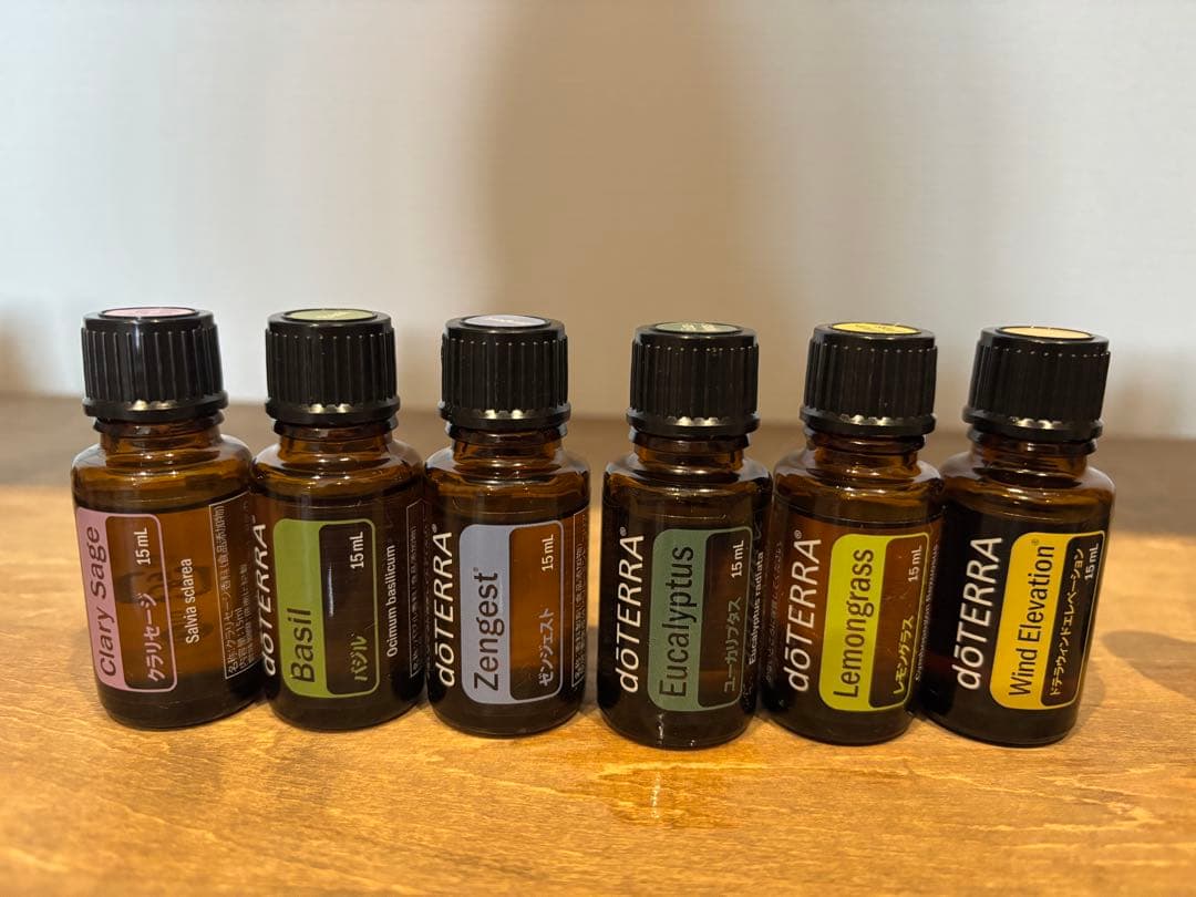 doTERRA エッセンシャルオイル 25本セット ウッドボックス