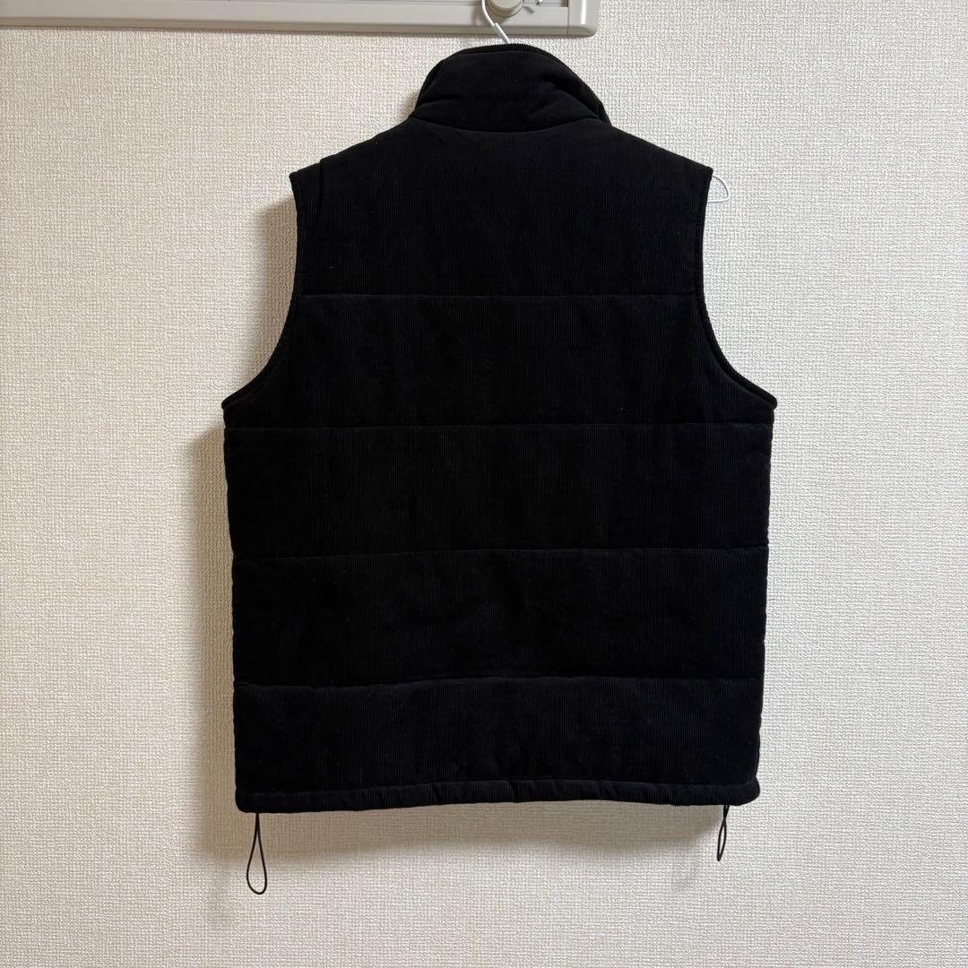Black Eye Patch 黒 コーデュロイ ベストS