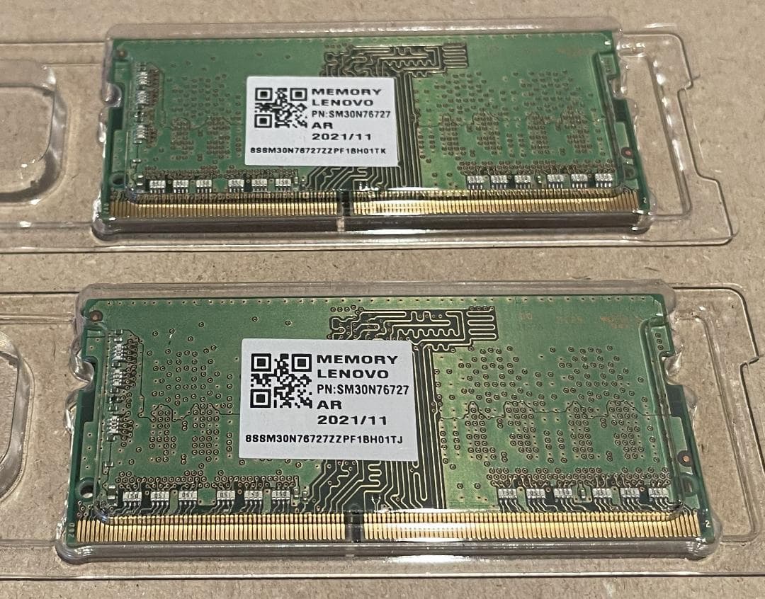 Samsung Lenovo メモリ pc4-3200 8GB×2 ノートPC