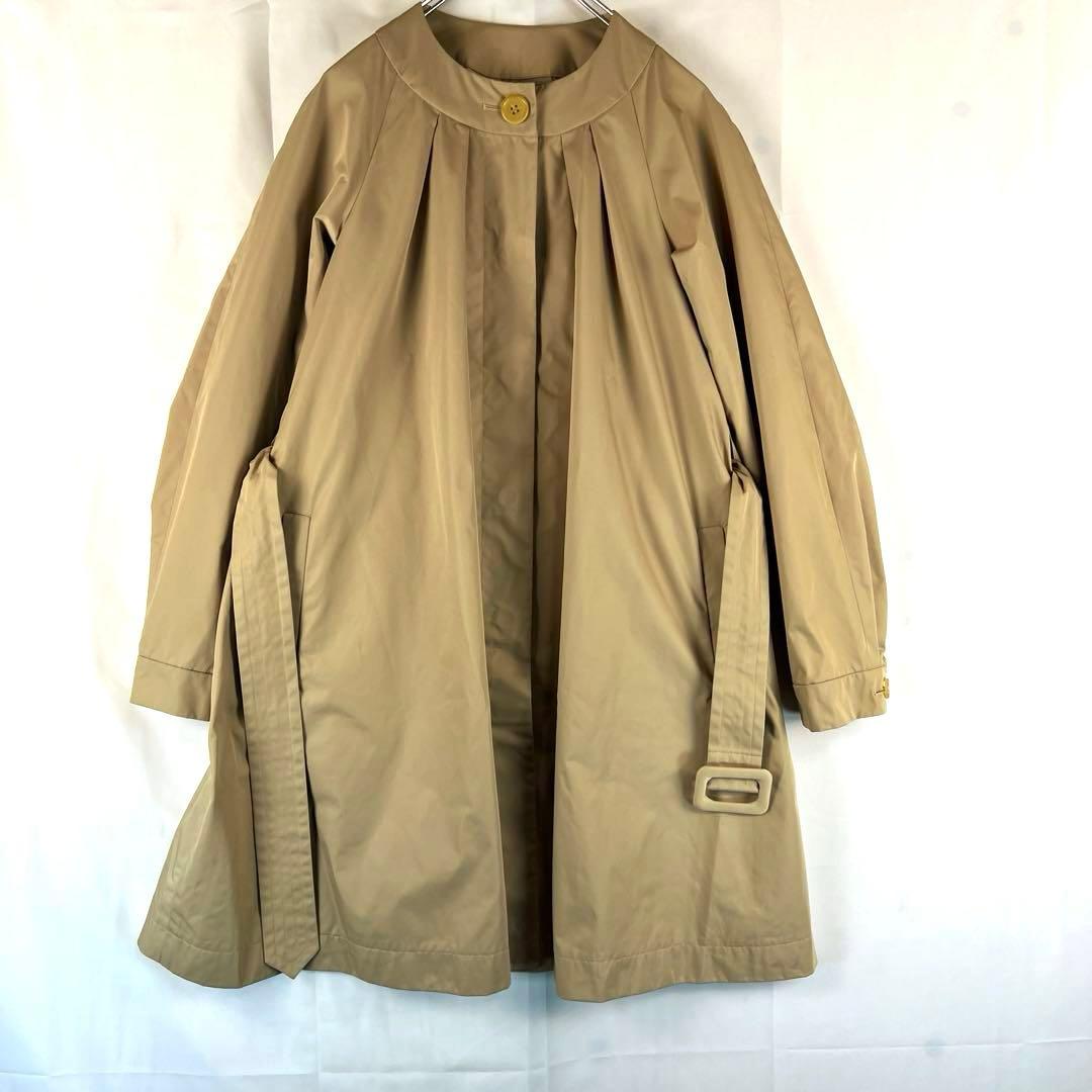 Theory luxe セオリーリュクス トレンチコート ベージュ 38 ベルト