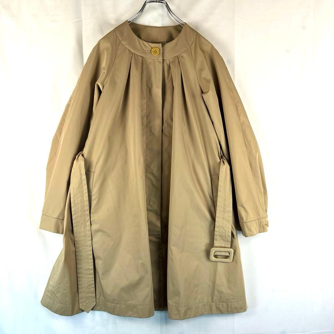 Theory luxe セオリーリュクス トレンチコート ベージュ 38 ベルト
