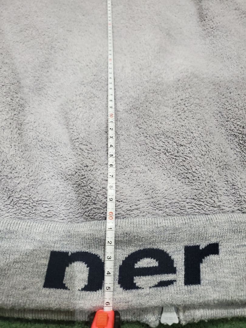 アンパスィー and per se フリース ゴルフウェア M グレー