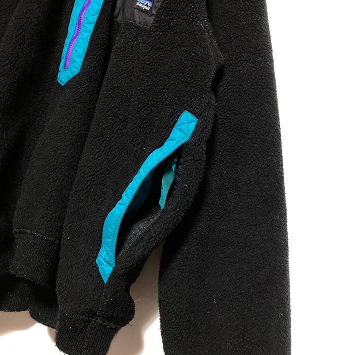 レア 80s 三角タグ USA製 パタゴニア ハーフジップ シンチラフリース