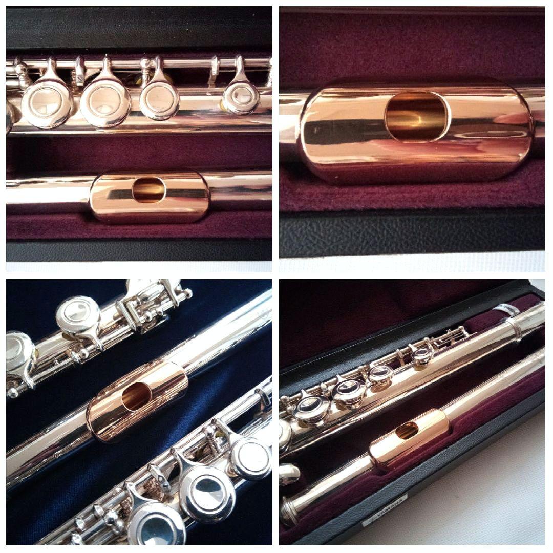 希少♦限定モデル♦ヘッド銀リップ金♦ヤマハフルート YFL311LPGA♦超美品